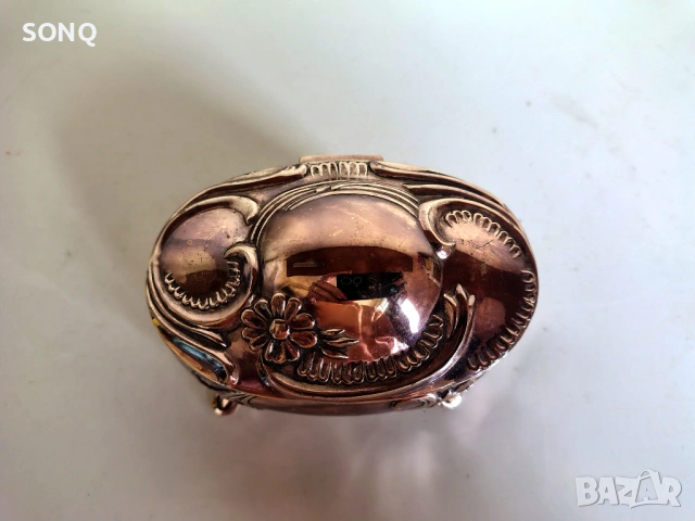 Страхотна Стара Кутия За Бижута, снимка 2 - Антикварни и старинни предмети - 53731983