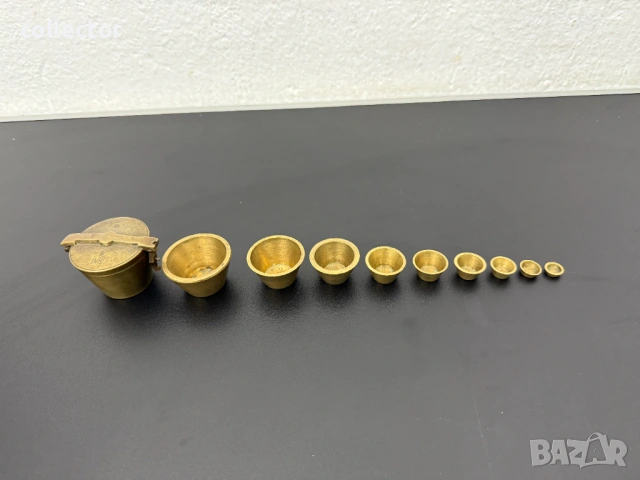 Комплект бронзови гнездови тежести. №7827