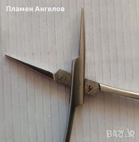Медицински инструмент кохер(форцепс) СССР, снимка 3 - Медицински консумативи - 52945908