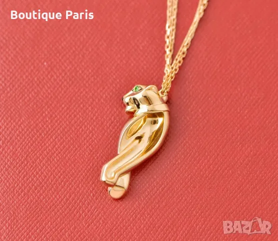 Cartier Panthere оригинално колие, снимка 2 - Колиета, медальони, синджири - 50055365