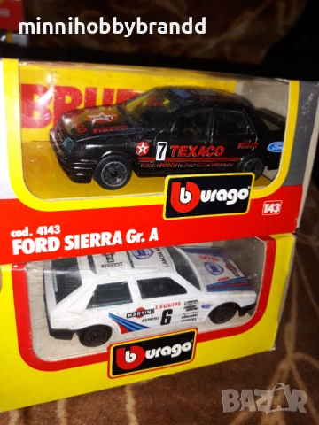 Bmw Ford Renault Peugeot Ferrari Porsche Lancia 1.43 Burago , снимка 6 - Колекции - 53658376