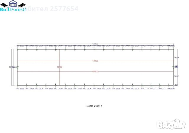 ЛИЗИНГ - Халета, Хале, Магазини, Магазин, Складове 600м2-12м х 50м х 5, снимка 6 - Строителни материали - 44196652