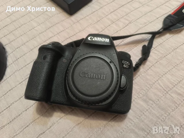 Продавам тяло Canon EOS 6D (WG) + грип, 2 батерии, кутия, зарядно