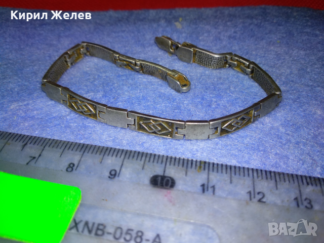 СТАРА МАРКОВА СРЕБЪРНА ГРИВНА СРЕБРО 925 СТИЛНА ОРНАМЕНТИКА ОКСИДАЦИЯ 43773, снимка 10 - Гривни - 44723451