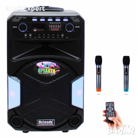 Караоке тонколона Meirende MR 15 инча, снимка 2 - Тонколони - 50681774