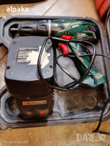 Акумулаторен винтоверт Parkside PABS 18 A1 (18V, 1500mAh) с куфар – Забележка, снимка 8 - Винтоверти - 56074813