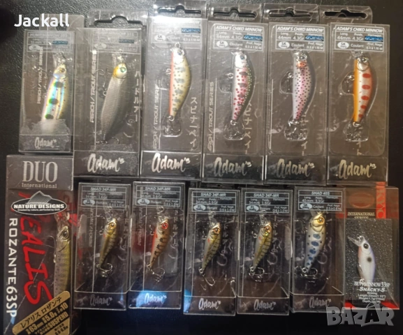 Воблер Smith,Rapala,Duo,Sakura,Lucky Craft,Shimano,ILLEX, Jackall,Storm,кефал пъстърва trout костур , снимка 7 - Стръв и захранки - 52901327