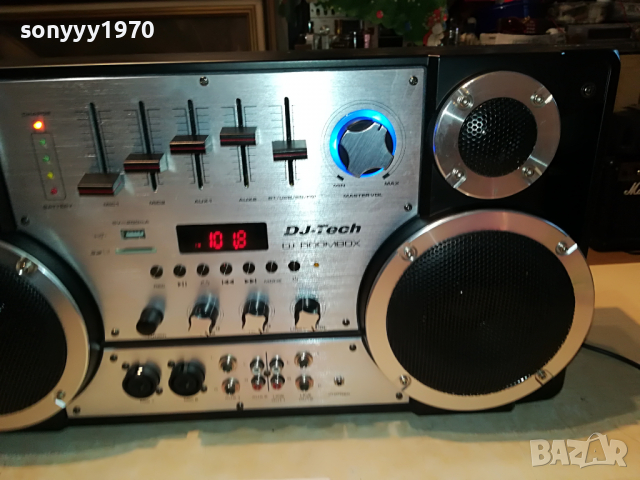 DJ-TECH DJ-USB/BLUETOOTH ВНОС SWISS 0204222049, снимка 6 - Ресийвъри, усилватели, смесителни пултове - 36322116