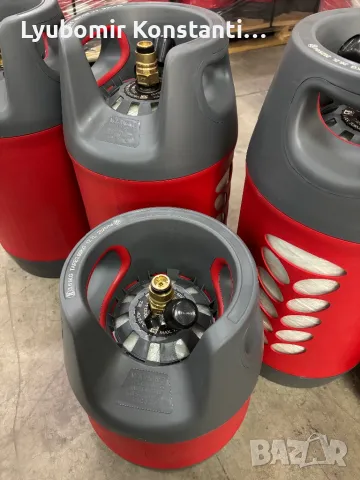 Композитни газови бутилки с ъглов кран и с jumbo клапан за каравани, снимка 4 - Други - 50068191