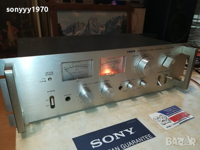 FISHER STEREO AMPLIFIER-MADE IN JAPAN 2306230708LDOORS, снимка 9 - Ресийвъри, усилватели, смесителни пултове - 41326558