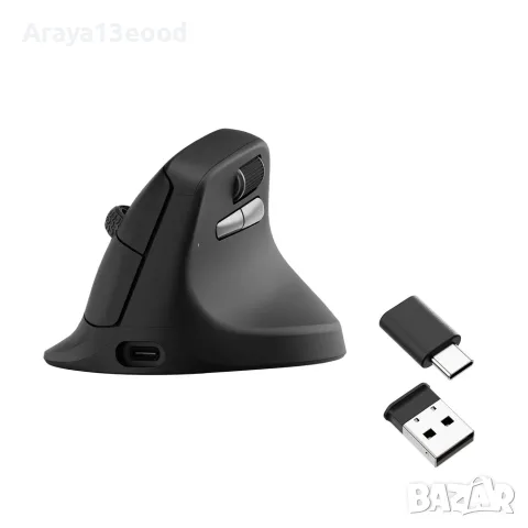 Безжична ергономична мишка Keychron M5 – 30 000 DPI, 8000 Hz, снимка 4 - Клавиатури и мишки - 55975739