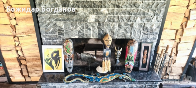 Декорация за дом маски туземец жираф гущер, снимка 3 - Декорация за дома - 52720311