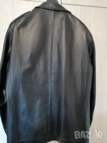 Кожено сако, снимка 5 - Якета - 40760442