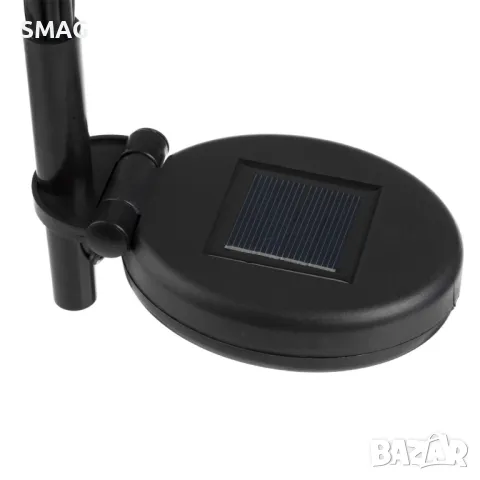 Соларен фенер Черен 10 струни Бял Led 73 см S_1236432, снимка 3 - Соларни лампи - 49902567