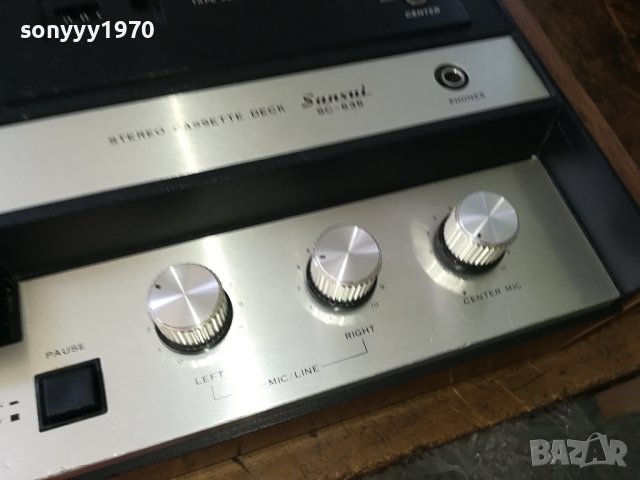 SANSUI SC-636 DECK MADE IN JAPAN-ВНОС FRANCE 2408231421, снимка 3 - Декове - 41954063