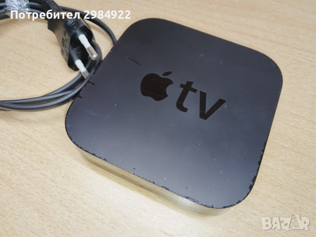 РАЗПРОДАЖБА Apple TV приемник 3-то поколение, модел A1469 НАМАЛЕНИЕ , снимка 2 - Приемници и антени - 52203983