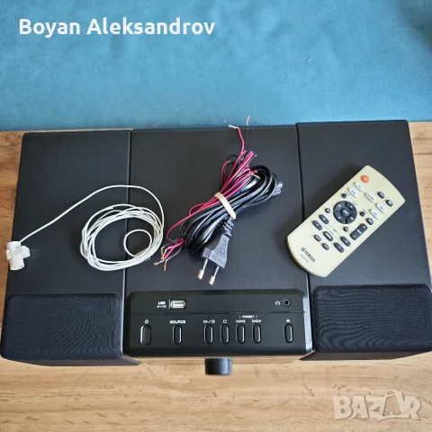 Yamaha MCR-B020 Micro Component System | Bluetooth • USB • CD • AUX • FM Радио • Дистанционно, снимка 3 - Аудиосистеми - 55968874