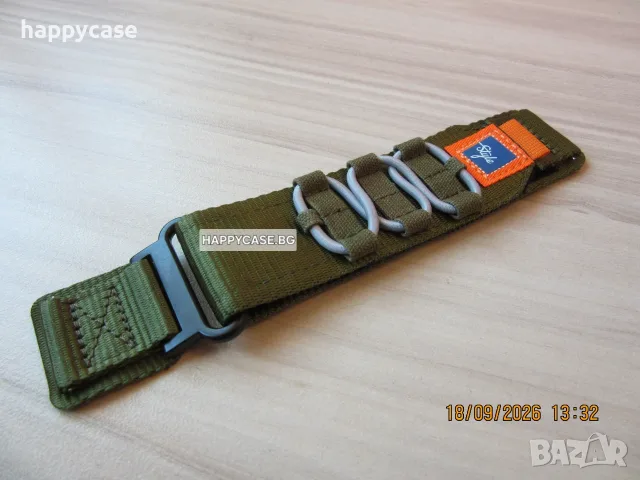 TACTICAL 2 Каишка за Huawei Watch / Garmin / Apple / Samsung / Xiaomi / Amazfit, снимка 12 - Каишки за часовници - 56210980