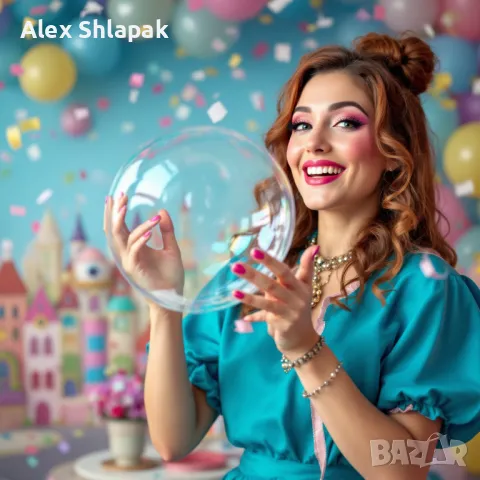 Шоу с големи сапунени мехури и аниматори за деца