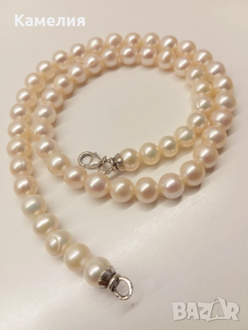 Колье, перли, снимка 7 - Колиета, медальони, синджири - 52108584