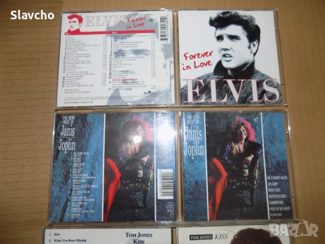 Компакт дискове на - Elvis Presley/Best Of Janis Joplin/ сър Том Джоунс/ The Very Best Of Tom Jones , снимка 9 - CD дискове - 43039333