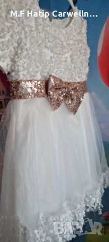 Прекрасна детска рокля. Подходящо за деца между 2 и 4 години.Без никакви забележки. Като нова, снимка 4 - Детски якета и елеци - 52532151