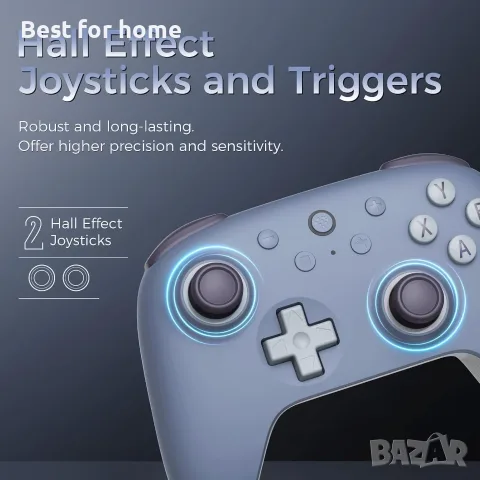 AKNES 8Bitdo Ultimate 2C 2.4G безжичен контролер за Windows PC и Android, снимка 3 - Джойстици и геймпадове - 55771863