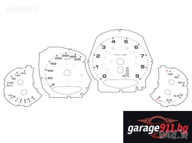 Смяна циферблатите на километража Porsche Cayenne Panamera Macan Cayman Boxter 911, снимка 4 - Аксесоари и консумативи - 47900584