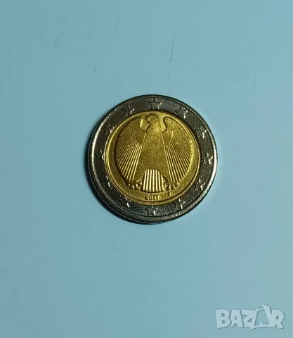 Монета от две евро., снимка 2 - Нумизматика и бонистика - 56105373