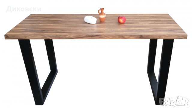 Поръчкови и стандартни! Метални крака за маса правоъгълни модел 004 за 1 бр., снимка 2 - Маси - 34459444