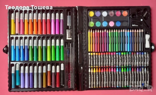 Комплект за рисуване 150части, снимка 4 - Рисуване и оцветяване - 52521949