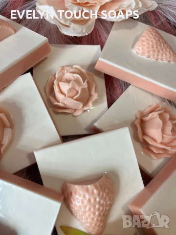  Ръчно изработен сапун, с козе мляко с аромат на шоколад и ванилия, снимка 7 - Козметика за тяло - 51160595