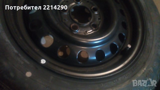 2 резервни Джанти + гуми Пирели Унироял за Мерцедес 195/65R15 и 205/65R15, снимка 5 - Гуми и джанти - 34381213