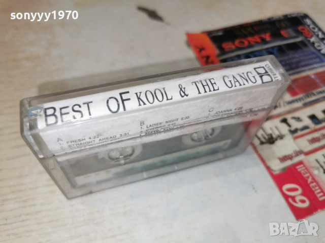 KOOL & THE GANG TAPE 0901261601, снимка 17 - Аудио касети - 53045051