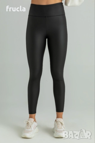 Ватиран Кожен Клин МАТ с широк колан, снимка 4 - Клинове - 52468979