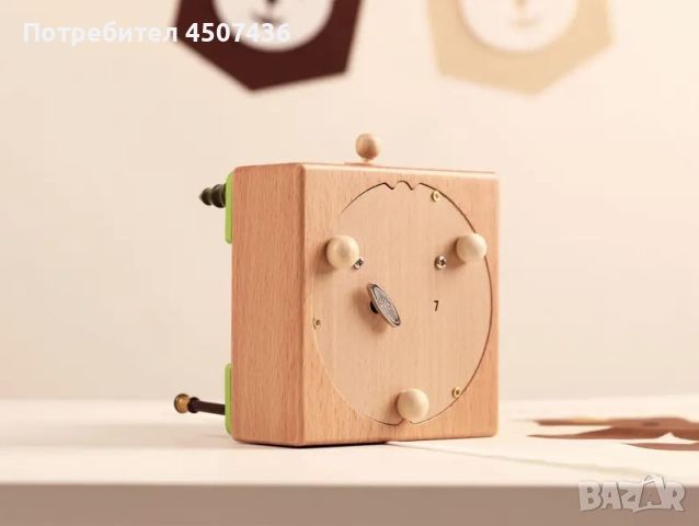 Ръчно изработена дървена музикална кутия с влакче, снимка 7 - Декорация за дома - 52746988