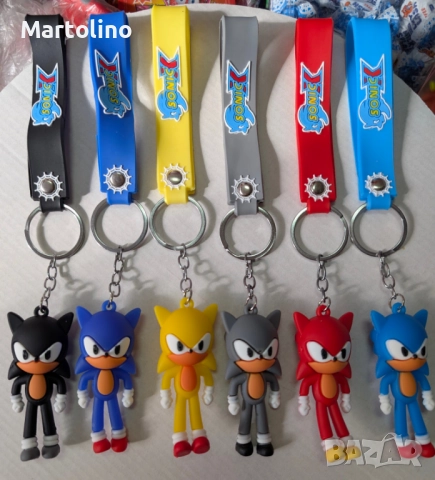 Нови ключодържател играчка фигурка Соник
