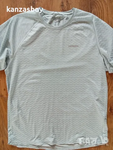 patagonia Men's Ridge Flow Shirt - страхотна мъжка тениска Л, снимка 3 - Тениски - 55709946