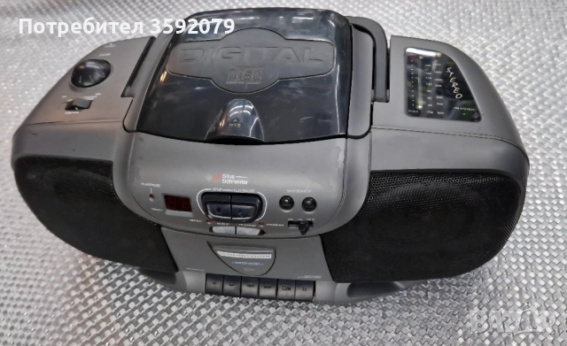 Касетофон/ CD, снимка 7 - Ресийвъри, усилватели, смесителни пултове - 52283328