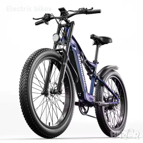 Електрически велосипед SHENGMILO MX03 Bafang 500W, 17.5Ah/48V, 26", снимка 4 - Велосипеди - 48323931