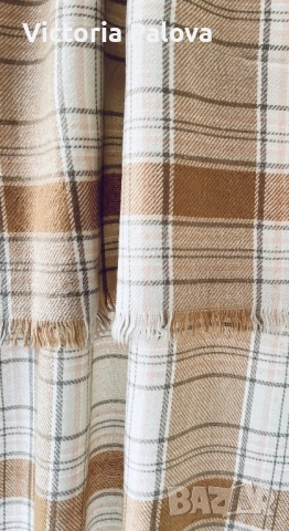 Елегантен класически зимен шал , снимка 2 - Шалове - 52979762