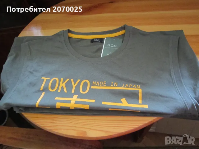 Нова мъжка тениска без ръкав 100% памук, №XXL, снимка 3 - Тениски - 49944974