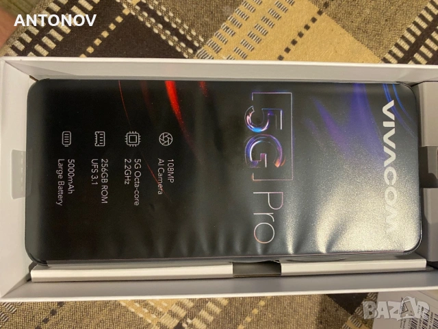 Чисто нов смартфон 5G 256 MB Vivacom, снимка 3 - ZTE - 53642633
