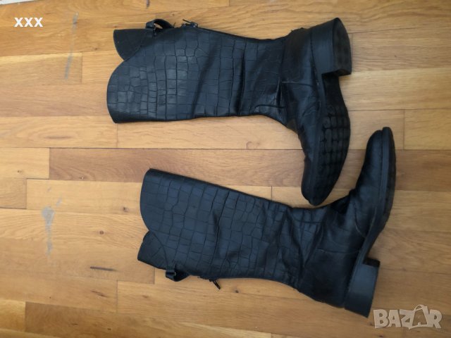 Дамски кожени ботуши, снимка 11 - Дамски ботуши - 39592332