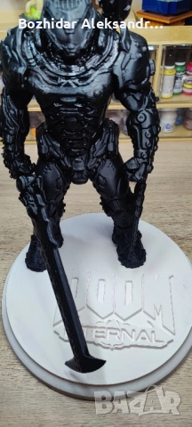 Doom Slayer 3D Print Фигура, снимка 2 - Колекции - 52442334