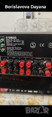 Аудио Ресивър Yamaha RX-V457, снимка 8 - Ресийвъри, усилватели, смесителни пултове - 53588742