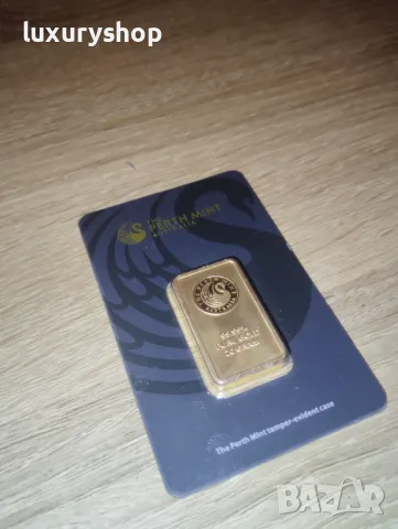 БЕЗПЛАТНА ДОСТАВКА! Златно кюлче 20 грама Perth Mint, снимка 10 - Нумизматика и бонистика - 49768042