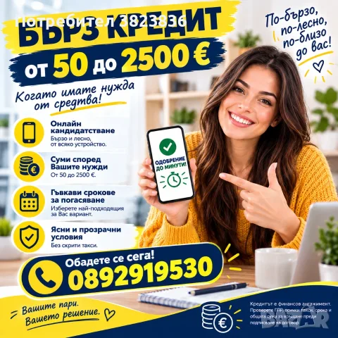 Кредит до минути