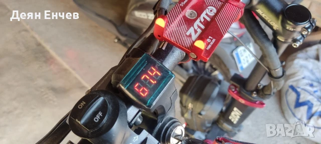 Електрическа тротинетка Laotie TI30 landbraker 60 волтова 5600W пиково, снимка 16 - Други спортове - 50833018