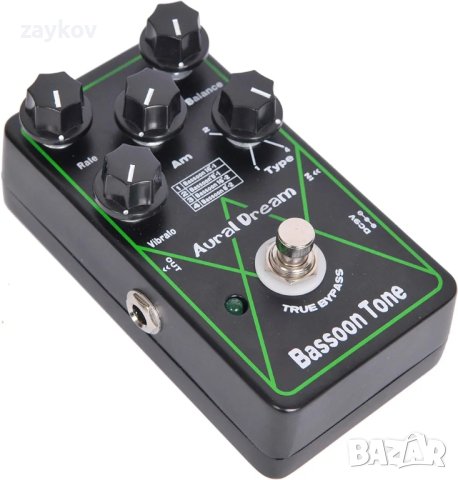 Педалът за китарен ефект Aural Dream Bassoon Tone Synthesizer включва Bassoon 16' и Bassoon 8' , снимка 4 - Китари - 44149941